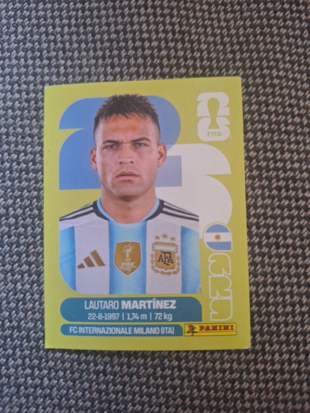Panini Carte collezionabili: Lautaro Martinez ARG 18 – Nuovo (secondo la descrizione) da Allschwil venduto da Fabiolaa