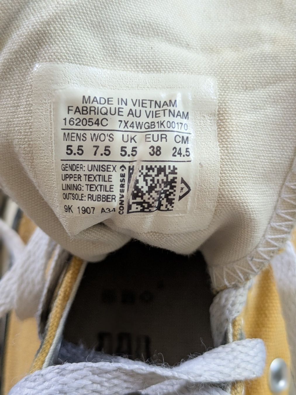 Converse Scarpe da uomo: Gelbe Converse – Usato da Dornach venduto da mkh_8yst 3