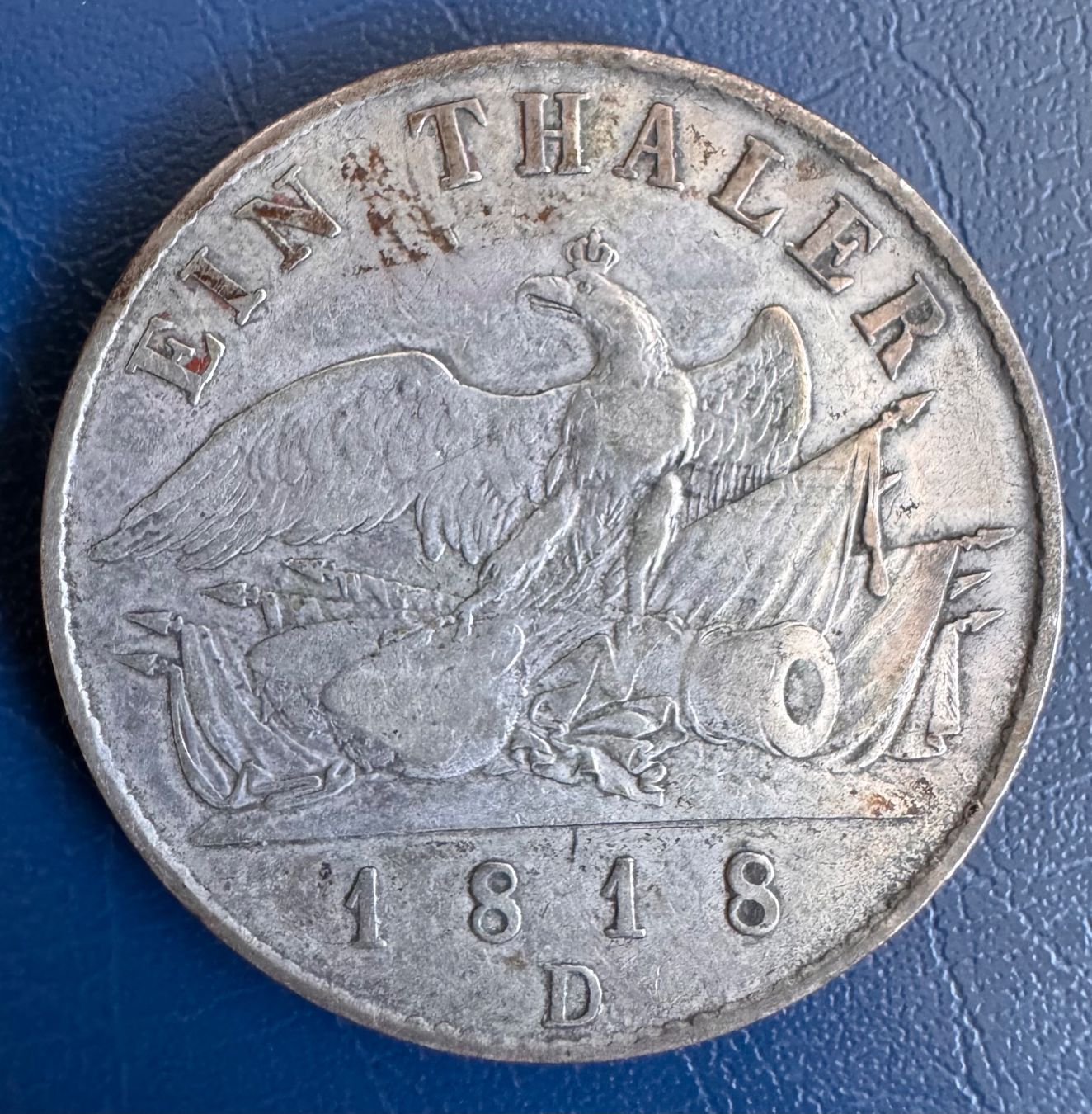 Tutti le monete: Preussen Thaler 1818 D, Friedrich Wilhelm III – Usato da Ebikon venduto da Dmasterx 3