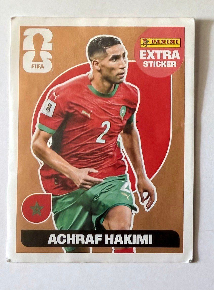 Panini Sammelbilder & Trading cards: Extra Sticker Panini 2026 Hakimi bronze – Gebraucht aus Renens VD von dmaurelab