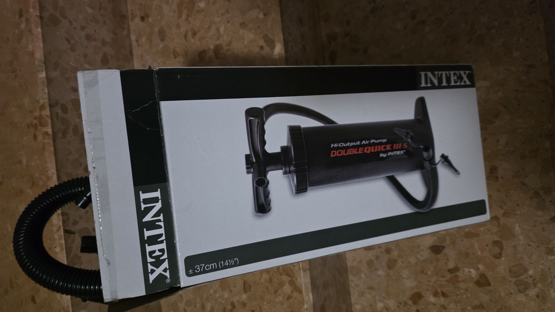Intex Pumpen & Teile: INTEX Doppelhubpumpe DOUBLE QUICK III S ca. 37cm neu – Gebraucht aus Niederweningen von ste_7rdz