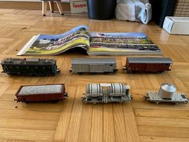 Marklin H0 Gueterwagen-Set, 7-teilig