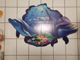 Neue 2 Stk. Fliesensticker mit 3D-Effekt 2 Rollen