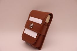 S.T. Dupont Line D Feuerzeug Etui Leder Line 2 Neu Braun