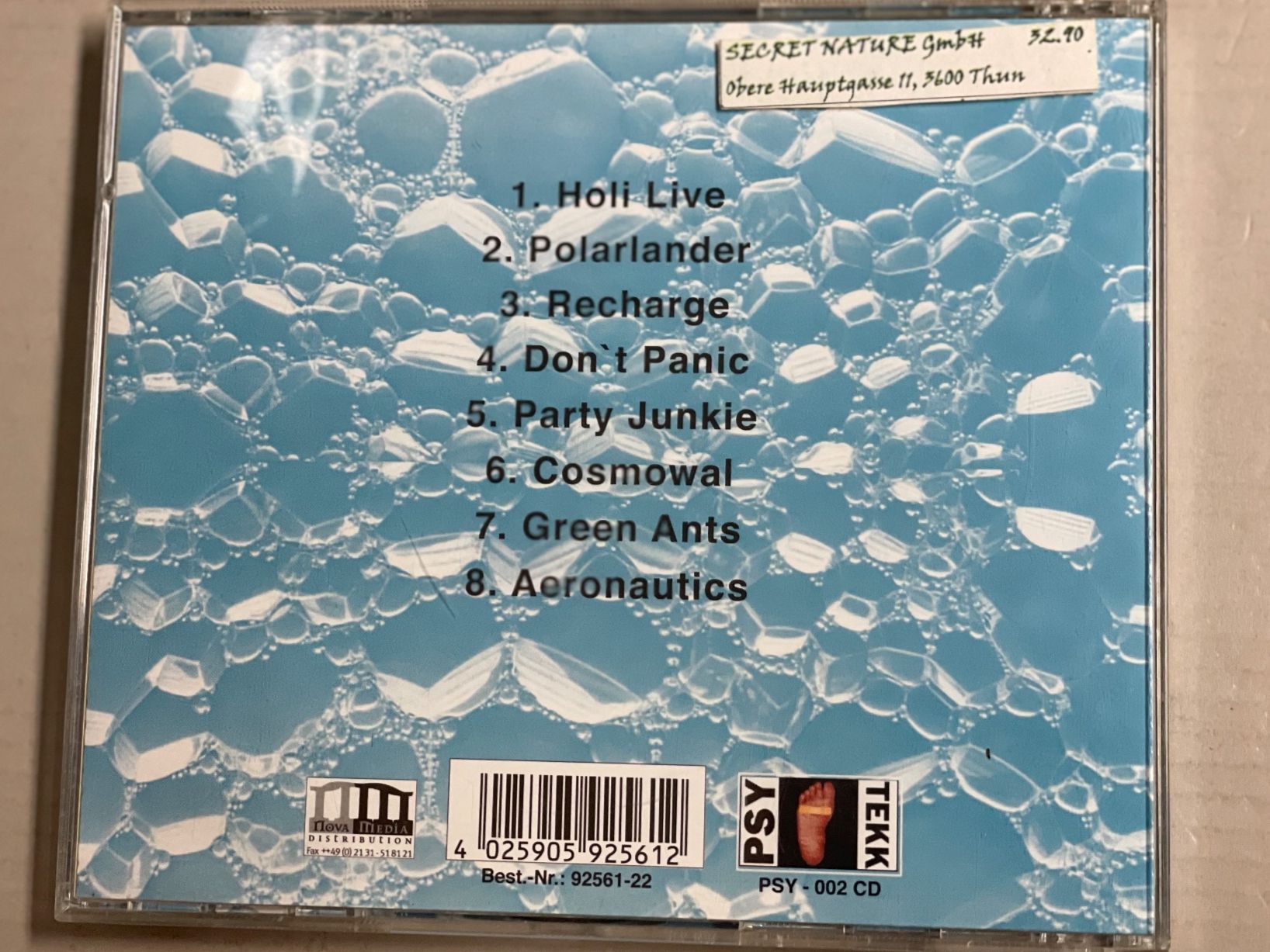 CD: Hara Gobi - Party Junkies - Psy – Usato da Muri b. Bern venduto da AdidasCollector 1
