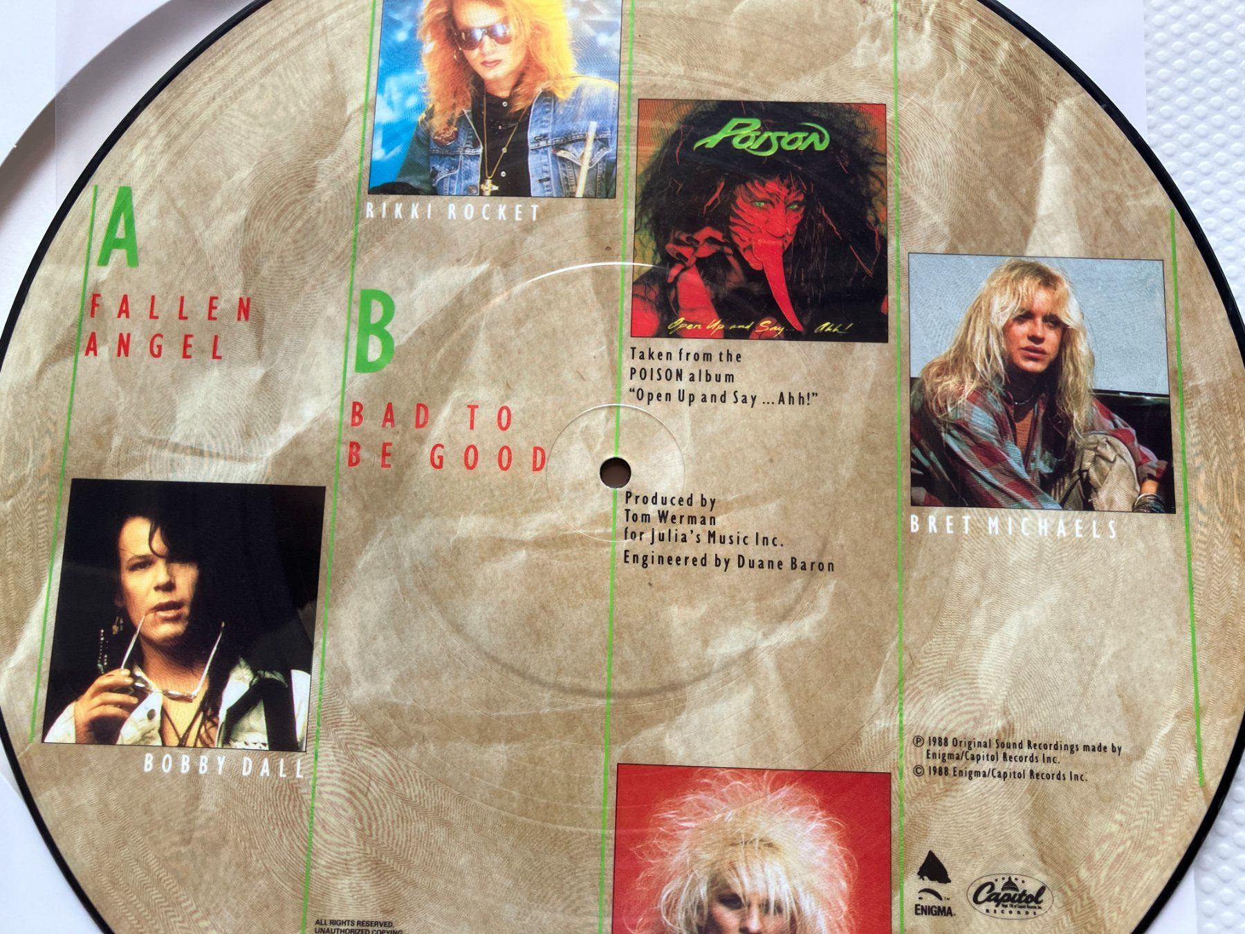Vinyles: Poison – D'occasion à Aarwangen par Jukebox3 5