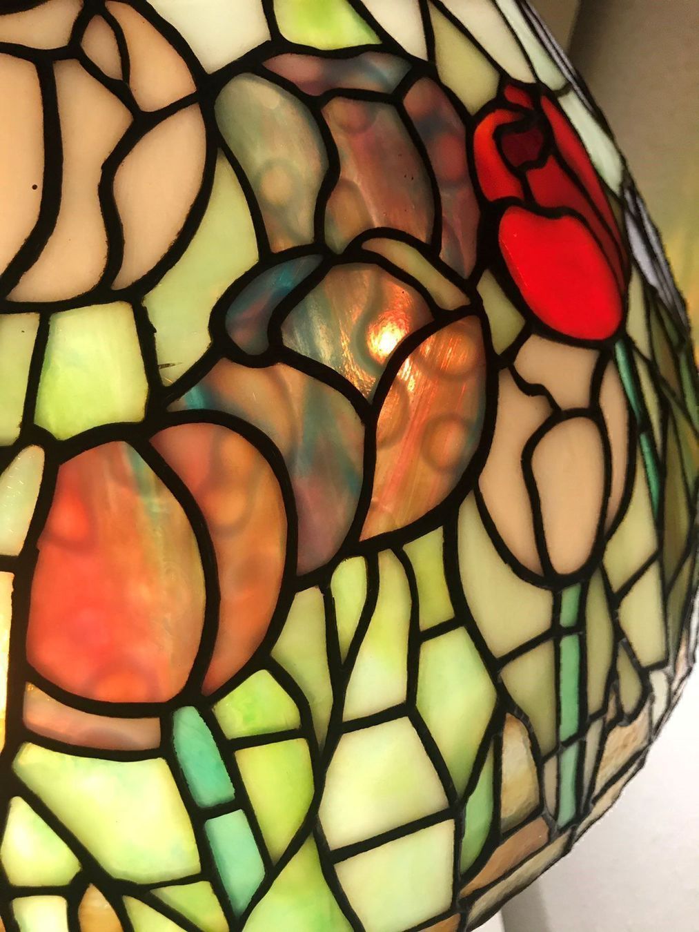 Lampade: Tiffany Glas Lampe – Nuovo e nell'imballaggio originale da Volketswil venduto da rerererarara 6