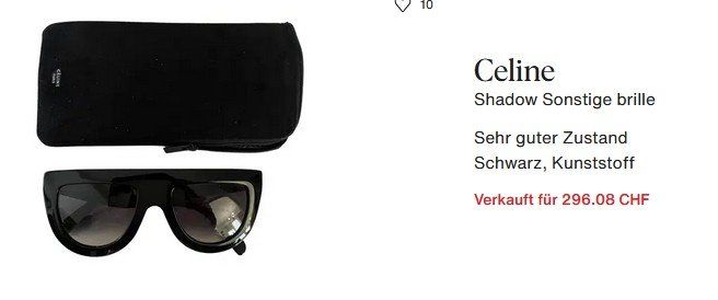 Celine Occhiali & Lenti: Céline Sonnenbrille / lunettes de soleil – Usato da Collonges venduto da Allegree 2