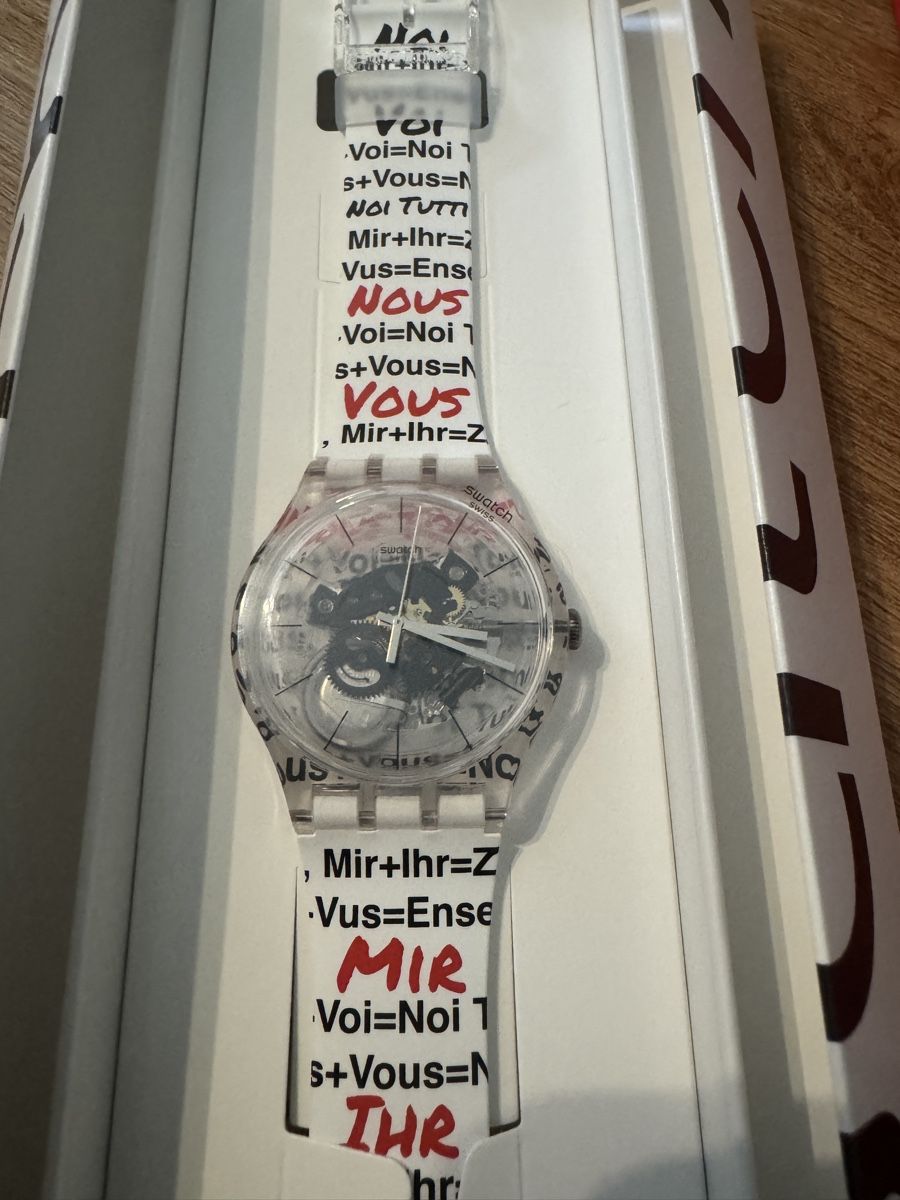 Swatch Uhren: Swatch Aktionärsuhr 2026 – Neu und originalverpackt aus Lachen SZ von deltamike89 1