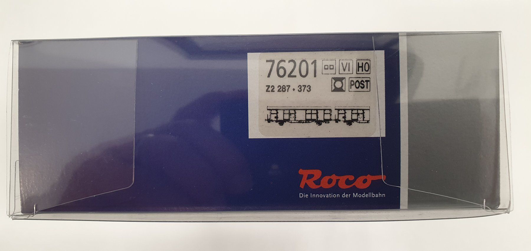 Roco Modellini di ferrovie: Roco 76201 Set SBB/POST Z2 Postwagen 287 und 373 – Nuovo e nell'imballaggio originale da Würenlos venduto da jub_nd5j 1