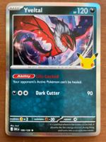 Pokemon Yveltal Holo 30 Jahre (Versand gratis)