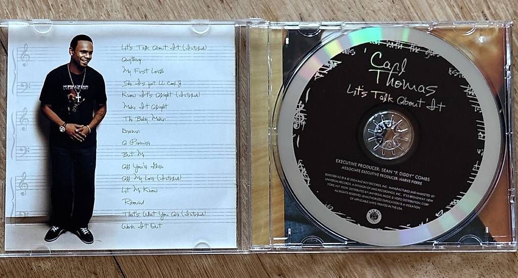 CD: Carl Thomas /Album: Let's Talk about it – Usato da Zürich venduto da rafa014 2