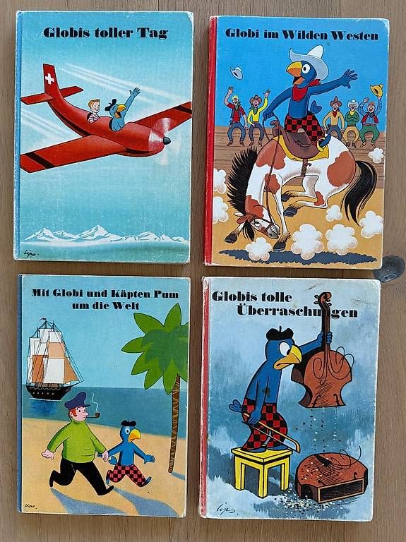 Libri: Globi Bücher (4 Bänder) – Usato da Hombrechtikon venduto da SeeBueb_ZH