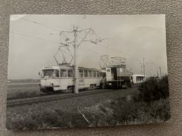 Historischs Foto 10x7cmStrassenbahn Magdeburg 1987 DDR