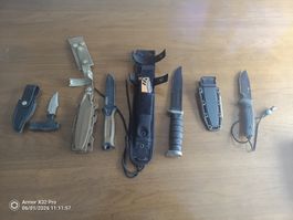 4 Überlebens Messer