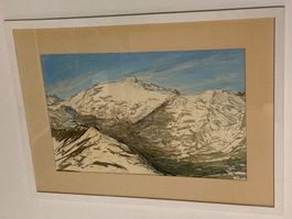 Albert Scabell (1936-1979) Bern Nr. 13 Landschaft signiert