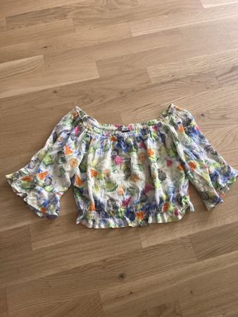 Schulterfreies Damenblusenshirt Grösse S/M