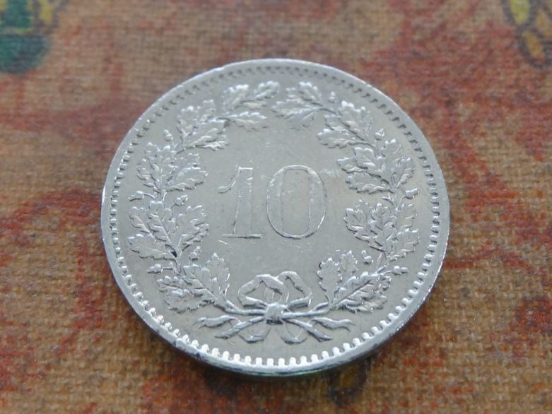 Tutti le monete: 10 Rp. 1976 – Usato da Romanel-sur-Lausanne venduto da Swift13 1