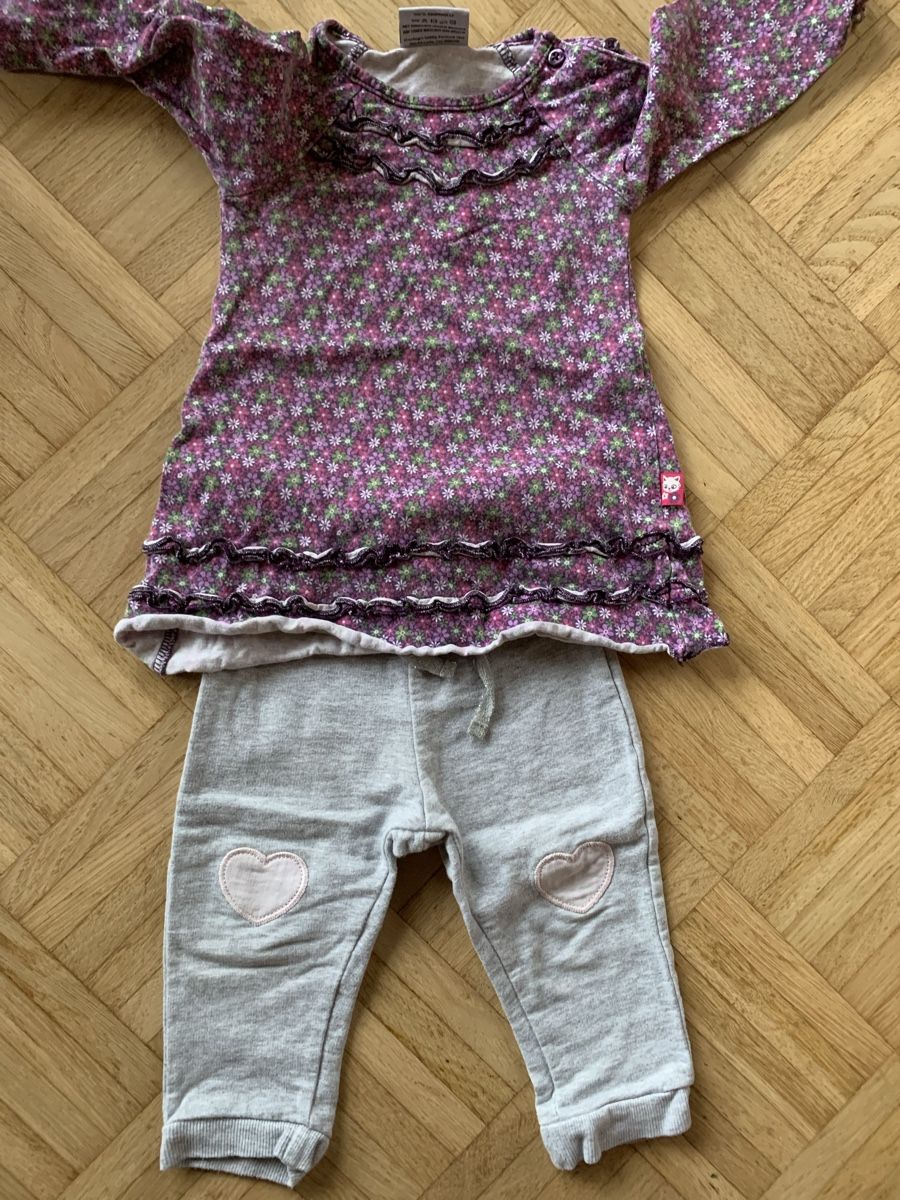 Kleiderpakete & -sets: Topolino Mädchen Set Gr. 80 Shirt & Hose – Gebraucht aus Meilen von Flockenwirbel