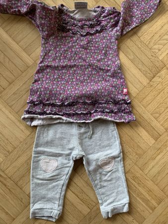 Topolino Mädchen Set Gr. 80 Shirt & Hose