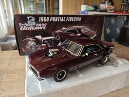68'Pontiac Firebird 1:18 Drag Outlaws  ACME