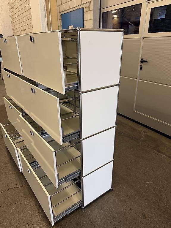 USM Regale: USM Haller Sideboard Reinweiss 2X4 – Gebraucht aus Dietikon von Kumar_Occasionen 6