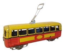 alte Blechstrassenbahn