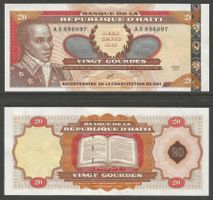 HAITI -  20 GOURDES 2001 - 200 JAHRE DIE VERFASSUNG - P-93s,