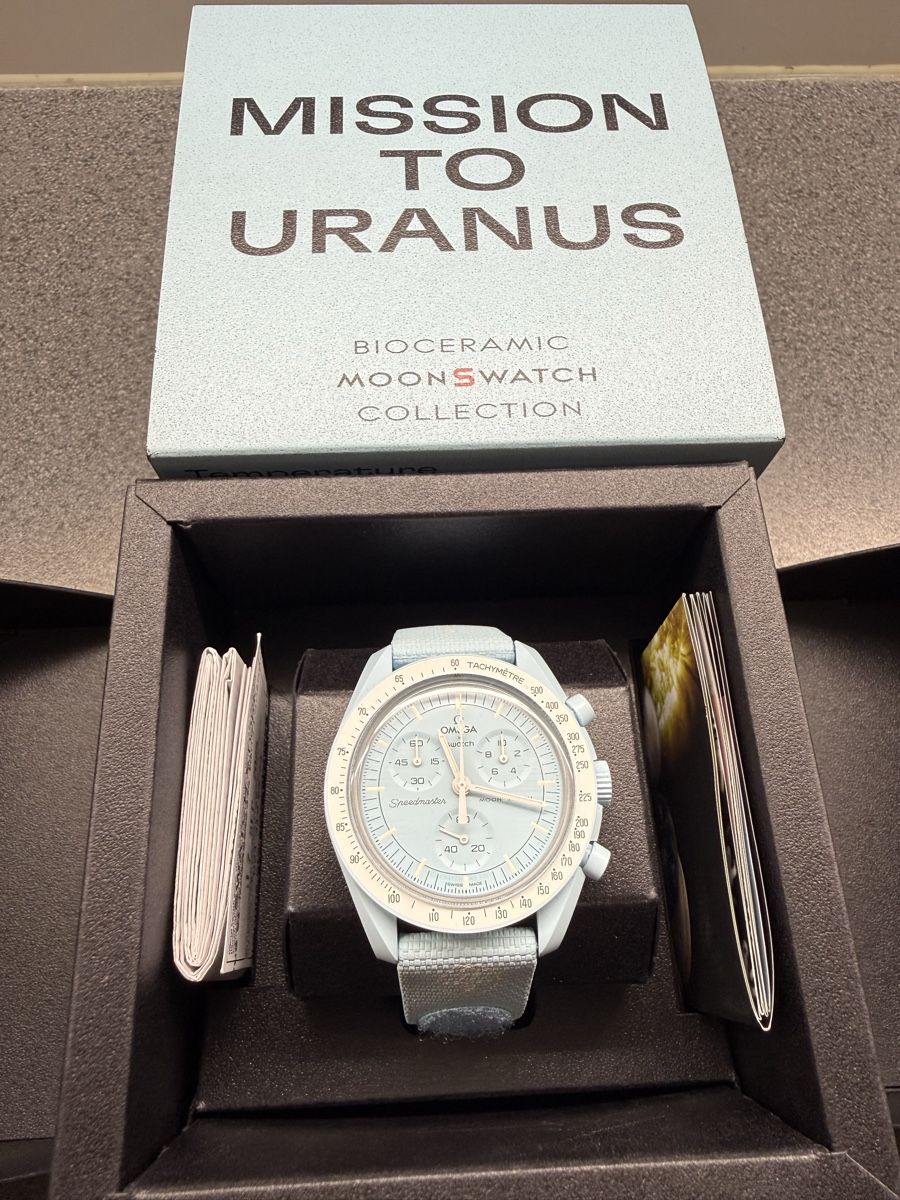 Swatch Orologi: Swatch omega mission Uranus – Nuovo (secondo la descrizione) da Sierre venduto da isa_zty2 1