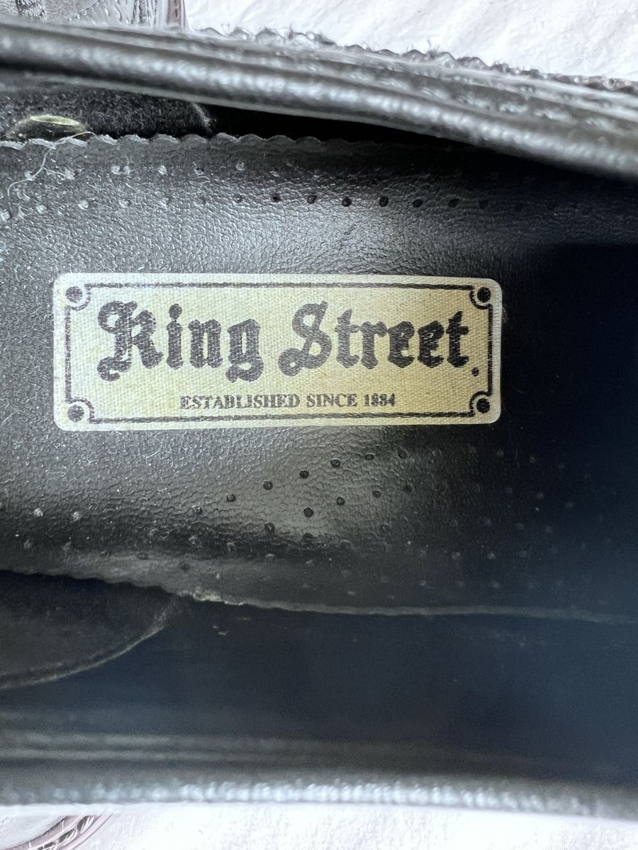 Scarpe da uomo: Schwarze Leder Budapester King Street Gr. 41 – Usato da Pfungen venduto da smi_9vy9 4