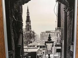 ENDINBURGH-IMPRESSION AUF LEINWAND