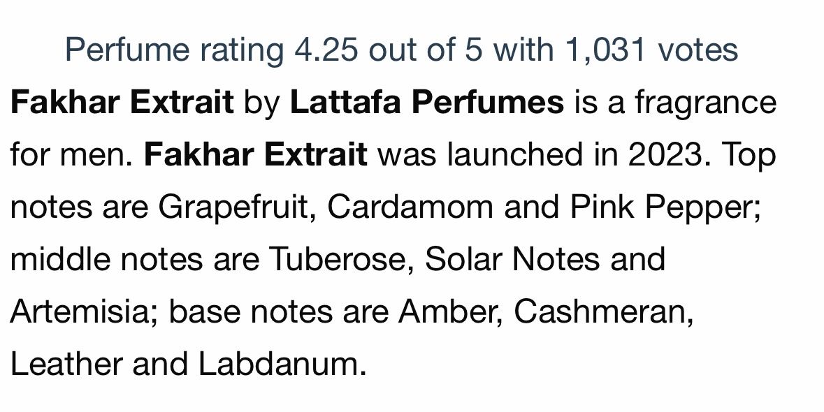 Lattafa Profumi & Eau de Toilette: Lattafa Fakhar Extrait EDP 4ml. Neu – Nuovo e nell'imballaggio originale da Zürich venduto da deruja 3