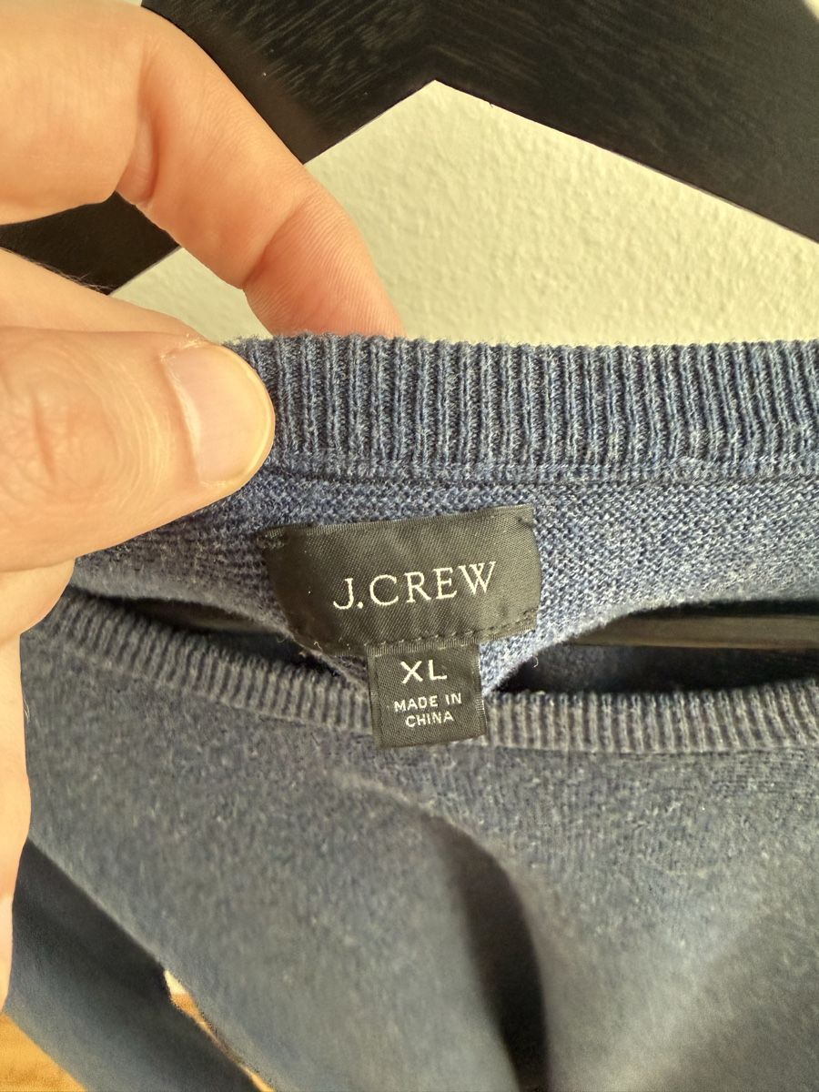 J.Crew Maglioni & Felpe: J. Crew Pullover Sweater Jumper Herren | Gr. XL, Blau – Usato da Birmensdorf ZH venduto da linkel 1