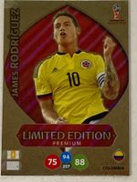 FIFA RUSSIA 2018 Adrenalyn XL LIMITED ED. PREMIUM RODRIGUEZ