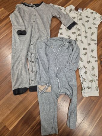 3er Set Baby Schlafanzüge Strampler Grösse 86 B25