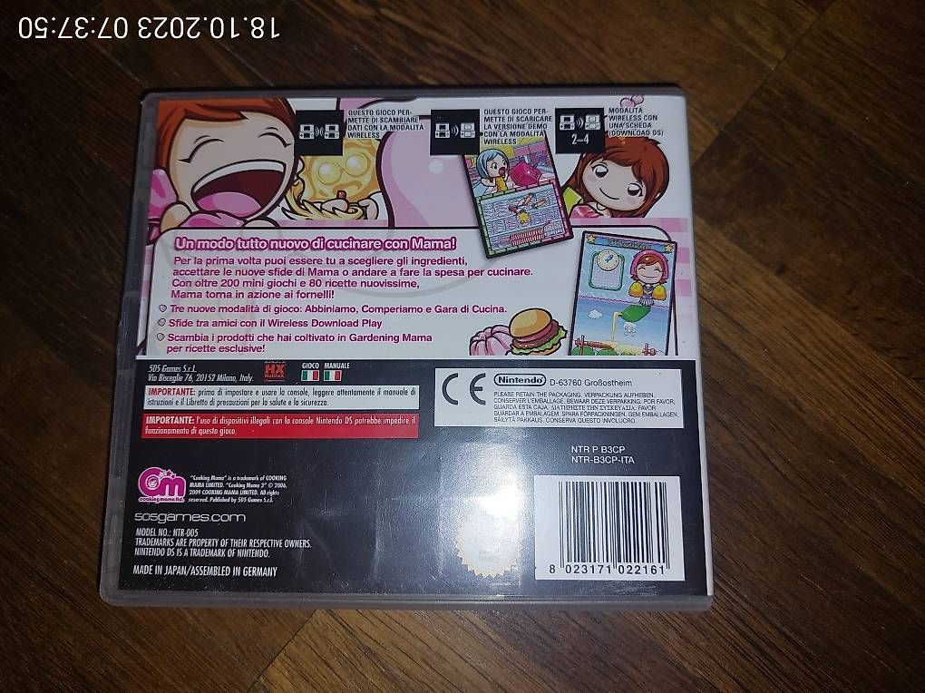 Giochi: Cooking Mama 3 Nintendo DS Ital Version – Usato da Bäch SZ venduto da Retroandy 1