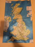 Grossbritannien / UK Karte ideal für die Reise!