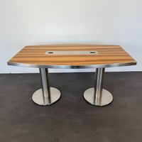 Wilkhahn Exclusiv Sitzungstisch 1480x840mm mit Metallrahmen