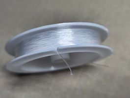 10M 0,7mm Nylonfaden fest nicht dehnbar Spule Perlon faden