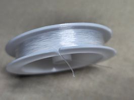 10Meter 0,5mm Nylonfaden basteln Kette Schmuck Perlonfaden