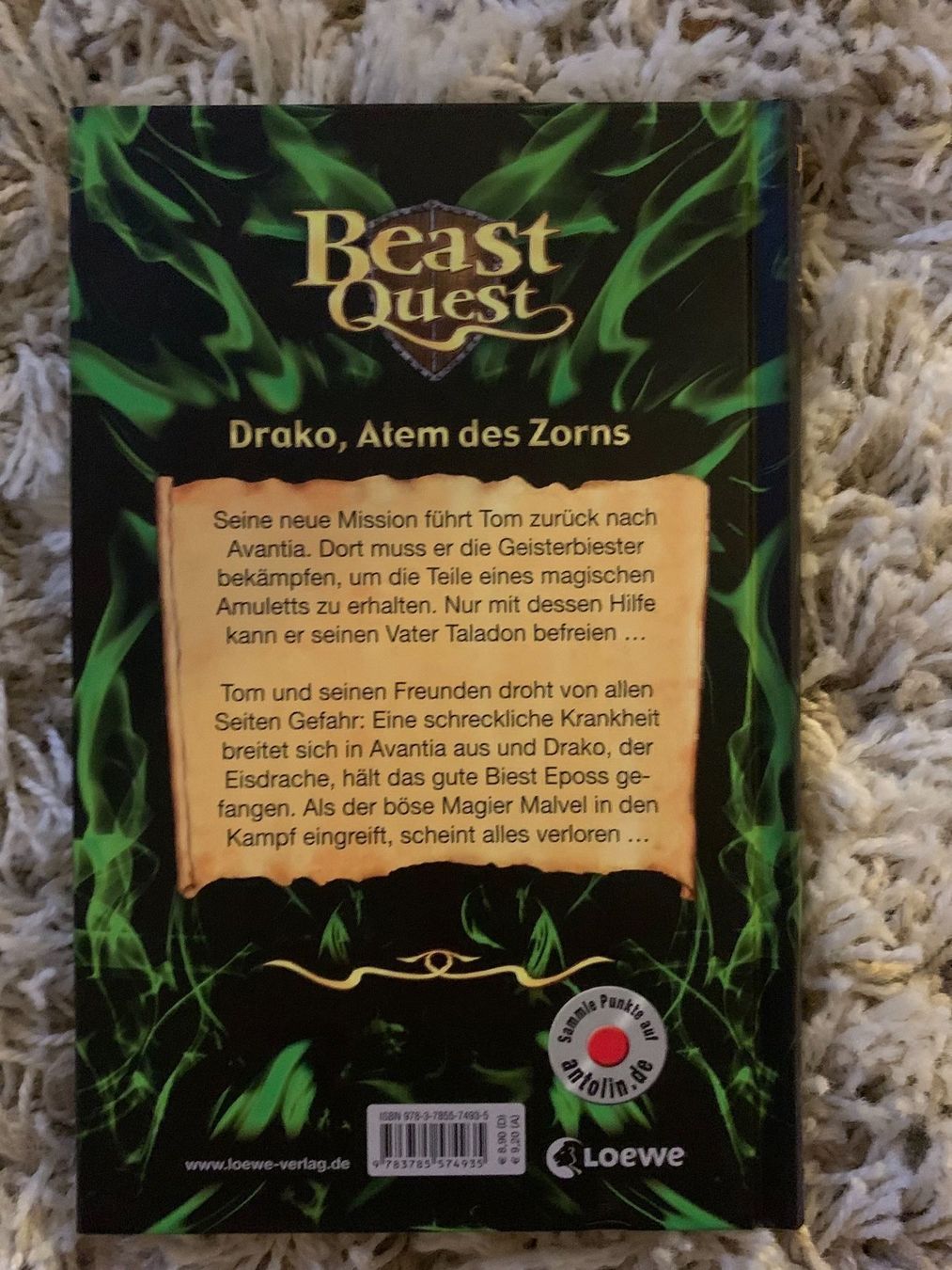 Libri: Beast Quest – Usato da Mauren venduto da SB1606 1