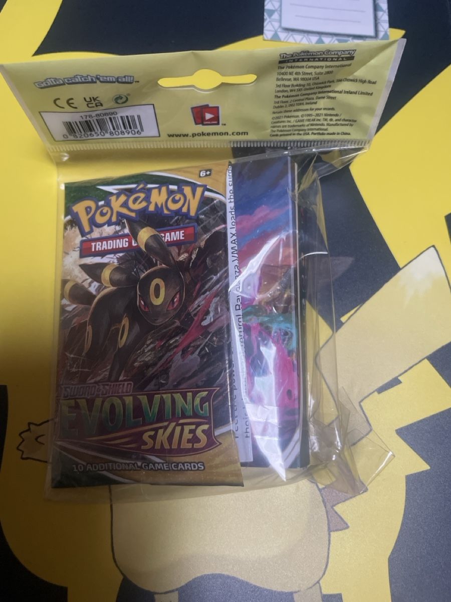 Pokémon Carte collezionabili: Evolving Skies Booster und Mini Portfolio – Nuovo e nell'imballaggio originale da Bazenheid venduto da Toulouse12