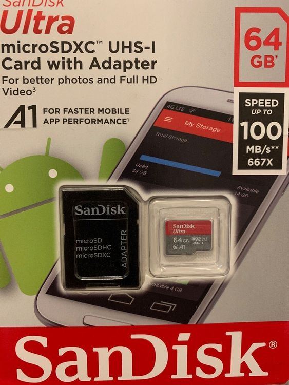 Sandisk Micro Sd Gb Kaufen Auf Ricardo