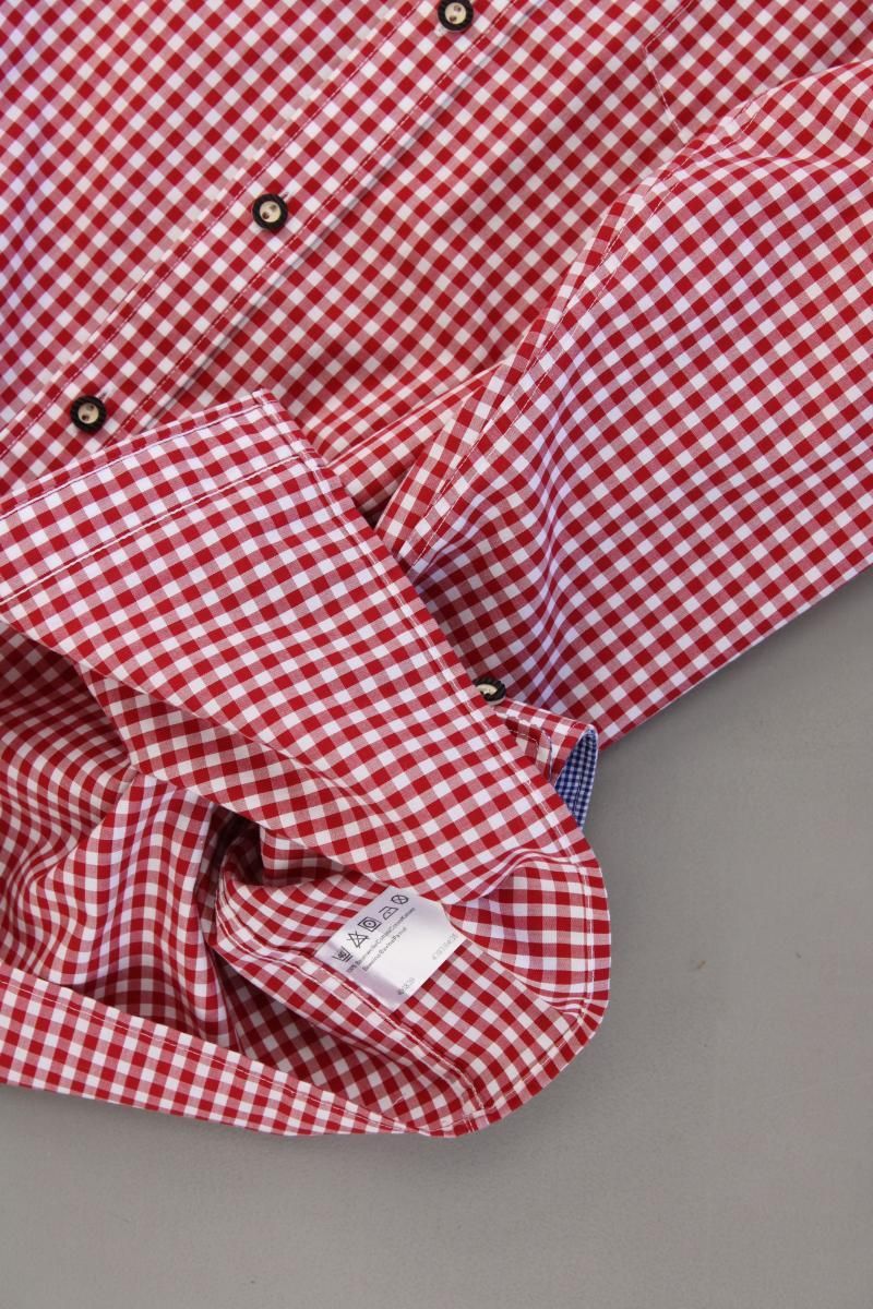 Camicie: Olymp Trachtenhemd Gr. Hemdgröße 42 rot – Usato da Neustadt an der Waldnaab venduto da SecondLifeFashion 2