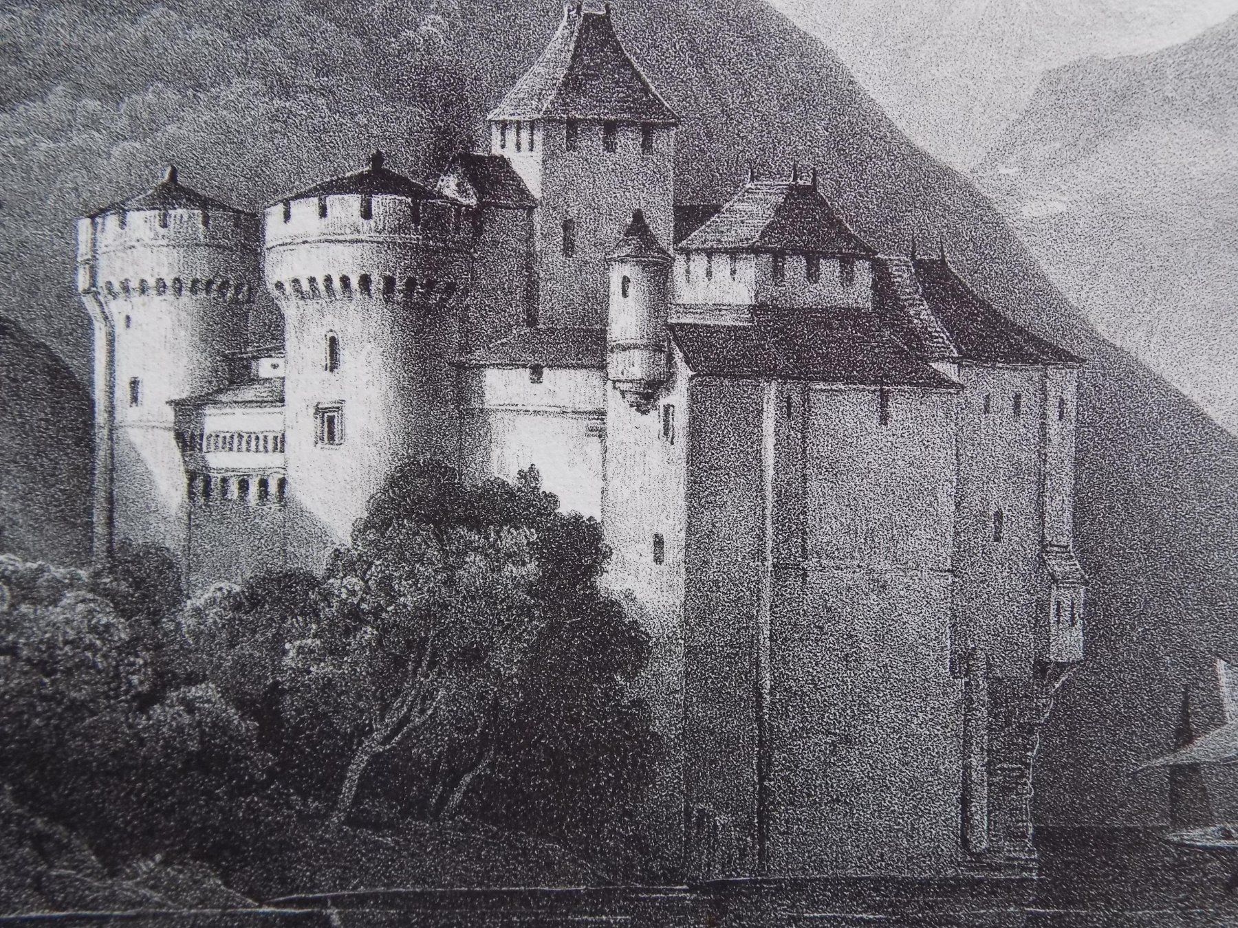 Incisioni: Château de Chillon – Usato da Risch venduto da Rischli15 9