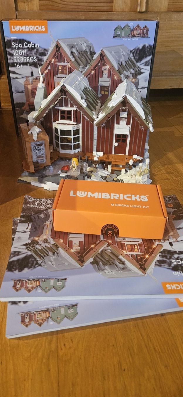 Jeux de construction: lumibricks spa cabin  – D'occasion à Egerkingen par OttoderBerserker