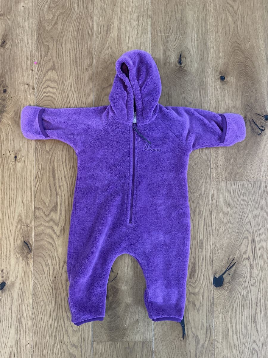Jumpsuits: Warmer Macpac Fleece Overall Gr. 76 lila – Gebraucht aus Stans von lion85
