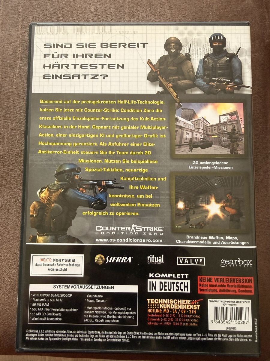 Microsoft Jeux: Counter Strike pc Game  – D'occasion à Frauenfeld par Silva1405 1
