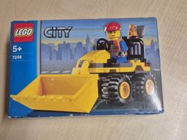 Alter Lego Bausatz 7246 Baustellenfahrzeug orginal verpackt