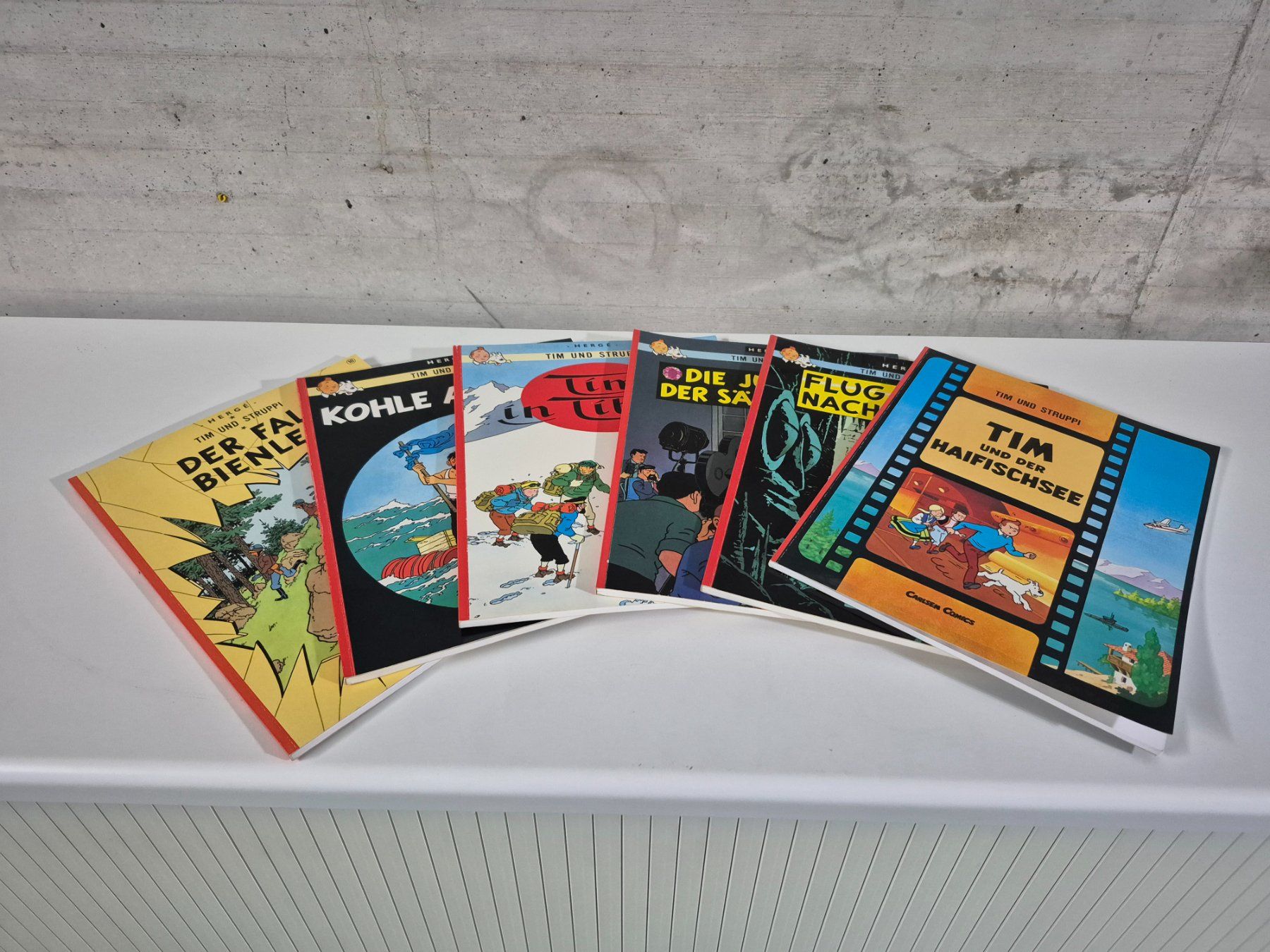 BD: Tim und Struppi, 21 Bände – D'occasion à Hornussen par Ibex1 3